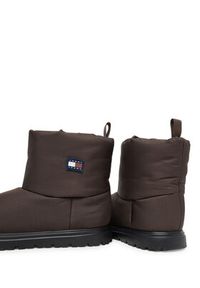 Tommy Jeans Śniegowce Tjw Snow Boot EN0EN02823 Brązowy. Kolor: brązowy. Materiał: materiał #5
