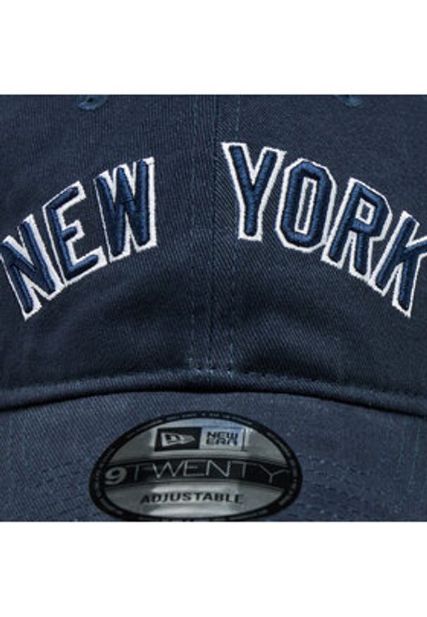 New Era Czapka Team Script 920 Nyy 60364227 Granatowy. Kolor: niebieski. Materiał: bawełna, materiał