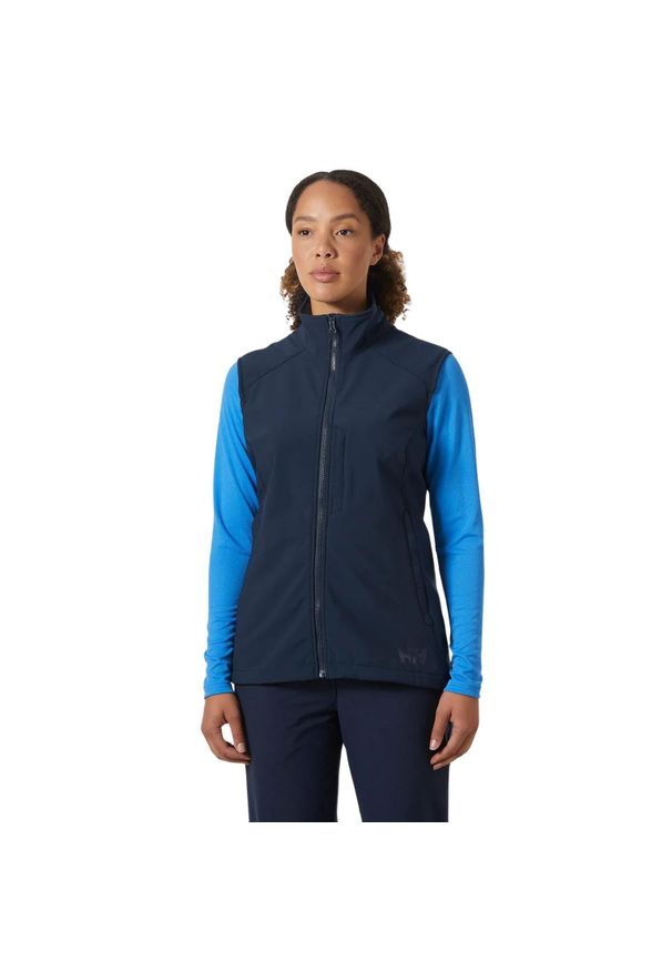 Kurtka damska Helly Hansen paramount softshell. Kolor: niebieski. Materiał: softshell