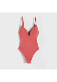 Reserved - Jednoczęściowy strój kąpielowy - Fioletowy. Kolor: fioletowy #1