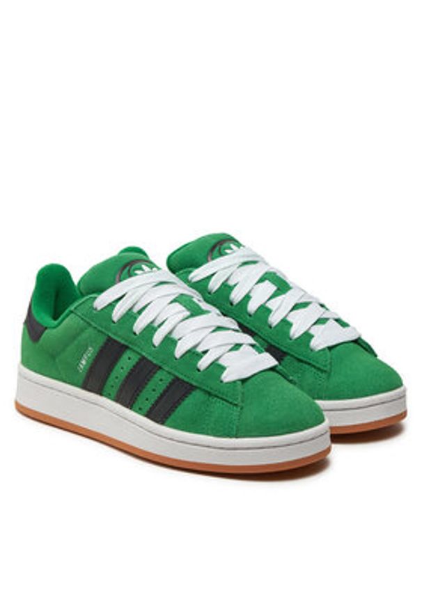 Adidas - adidas Sneakersy Campus 00s JH9095 Zielony. Kolor: zielony. Materiał: zamsz, skóra. Model: Adidas Campus