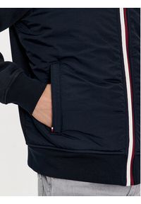 TOMMY HILFIGER - Tommy Hilfiger Kurtka przejściowa MW0MW31490 Granatowy Regular Fit. Kolor: niebieski. Materiał: syntetyk, bawełna #6