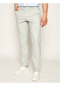 Spodnie materiałowe Tommy Hilfiger Tailored. Kolor: szary. Materiał: materiał #1