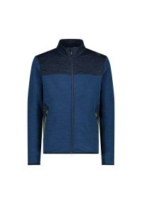Bluza turystyczna męska CMP. Kolor: niebieski. Materiał: polar