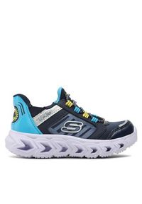skechers - Skechers Sneakersy Odelux 403843L/NVBL Granatowy. Kolor: niebieski. Materiał: materiał #6