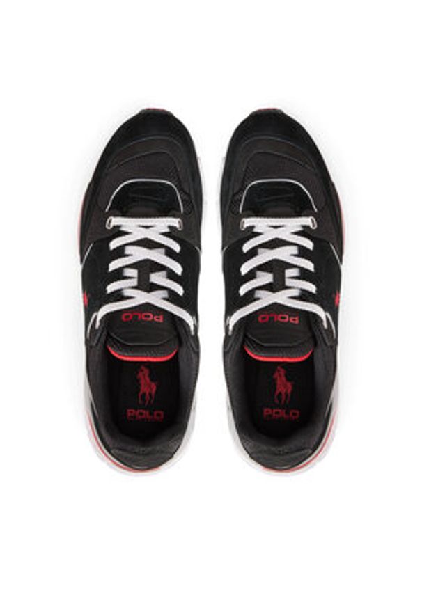 Polo Ralph Lauren Sneakersy 809944590001 Czarny. Kolor: czarny. Materiał: materiał