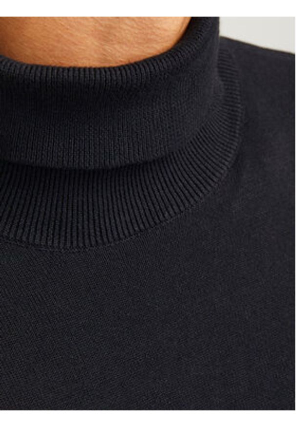 Jack & Jones - Jack&Jones Golf Basic 12258051 Zielony Regular Fit. Typ kołnierza: golf. Kolor: zielony. Materiał: bawełna