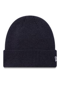 New Era Czapka Wool Cuff Knit Beanie 60424813 Granatowy. Kolor: niebieski. Materiał: akryl, materiał