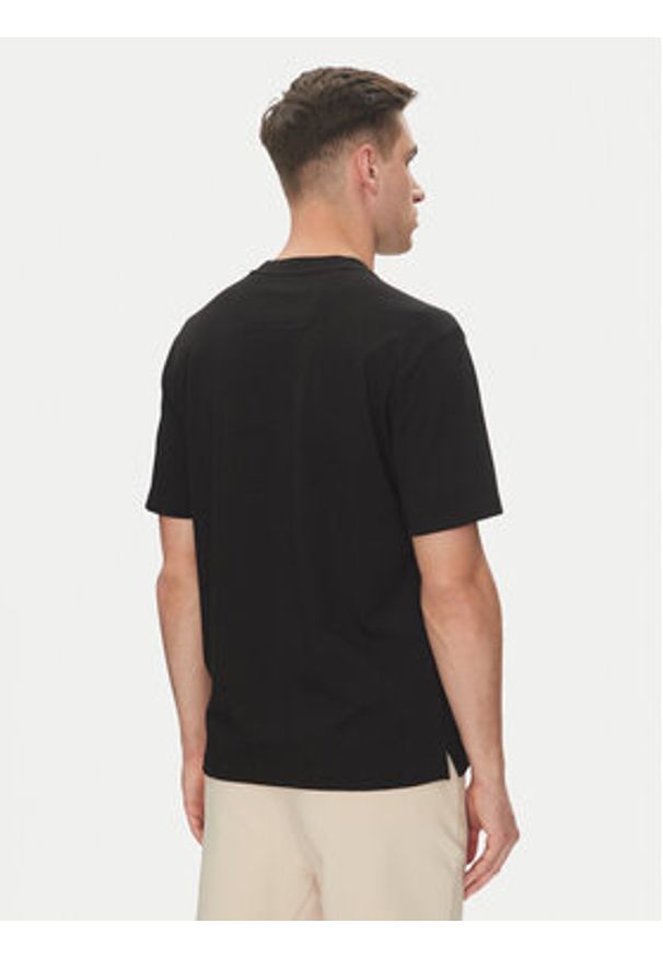 BOSS T-Shirt 50538112 Czarny Regular Fit. Kolor: czarny. Materiał: bawełna