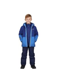 Kurtka trekkingowa dla dzieci Regatta Hydrate VIII 3w1. Kolor: niebieski. Materiał: poliester. Styl: sportowy. Sport: turystyka piesza #1