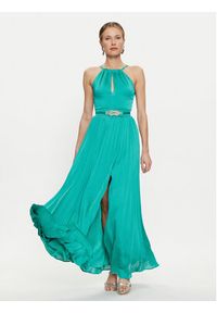 Marciano Guess Sukienka wieczorowa 4GGK14 7089A Zielony A-Line Fit. Kolor: zielony. Materiał: syntetyk. Styl: wizytowy #2