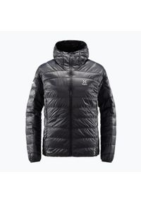Kurtka puchowa damska Haglöfs L.I.M Down Hood. Kolor: czarny. Materiał: puch. Sport: turystyka piesza #1