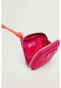 mango - Mango portfel Melina damski kolor różowy. Kolor: różowy