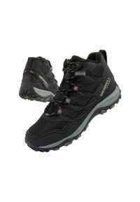 Buty trekkingowe Merrell West Rim Sport Thermo Mid WP czarne. Kolor: czarny. Materiał: skóra, syntetyk. Sezon: zima. Styl: sportowy #1