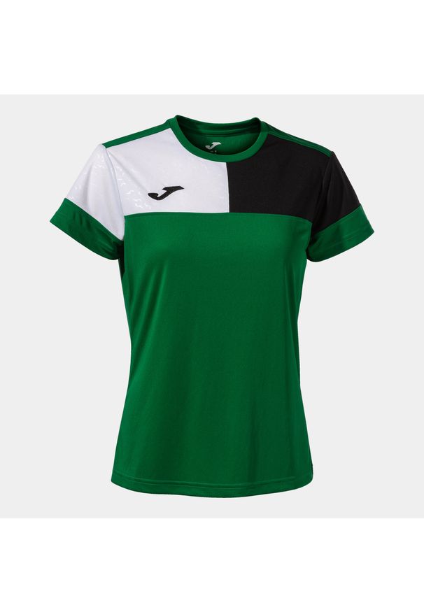 Damski jersey Joma Crew V. Kolor: czarny, zielony, biały, wielokolorowy. Materiał: jersey. Sport: piłka nożna