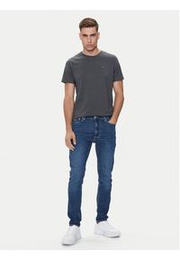 Tommy Jeans Jeansy DM0DM20189 Granatowy Skinny Fit. Kolor: niebieski