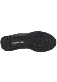 Buty do biegania Merrell Fly Strike M J067157 czarne. Zapięcie: sznurówki. Kolor: czarny. Materiał: tkanina, syntetyk
