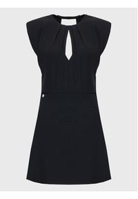 Kontatto Sukienka koktajlowa NO1006 Czarny Slim Fit. Kolor: czarny. Materiał: syntetyk. Styl: wizytowy #8