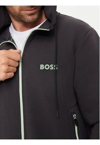 BOSS - Boss Bluza Saggy 1 50510319 Szary Regular Fit. Kolor: szary. Materiał: bawełna #4
