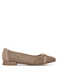 Baleriny Caprice. Kolor: brązowy #1