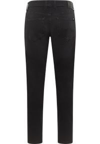 Męskie Spodnie Jeansowe Mustang Style Oregon Slim Denim Black 1015866 4000 842 #5