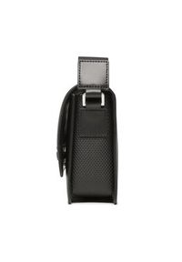 Lacoste Torebka Flap Reporter Bag NU4118CE Czarny. Kolor: czarny. Materiał: skórzane