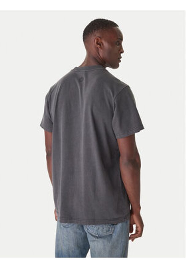 G-Star RAW - G-Star Raw T-Shirt Multi Logo D26049-C756 Niebieski Loose Fit. Kolor: niebieski. Materiał: bawełna