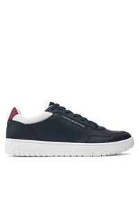 TOMMY HILFIGER - Sneakersy Tommy Hilfiger. Kolor: niebieski