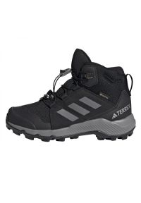 Adidas - Buty adidas Terrex Mid Gtx K Jr IF7522 czarne. Zapięcie: sznurówki. Kolor: czarny. Materiał: materiał, guma. Model: Adidas Terrex #2