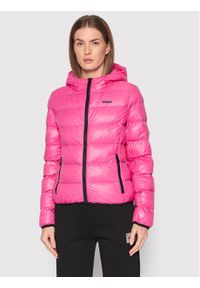 Kurtka puchowa Hugo. Kolor: różowy. Materiał: puch #1