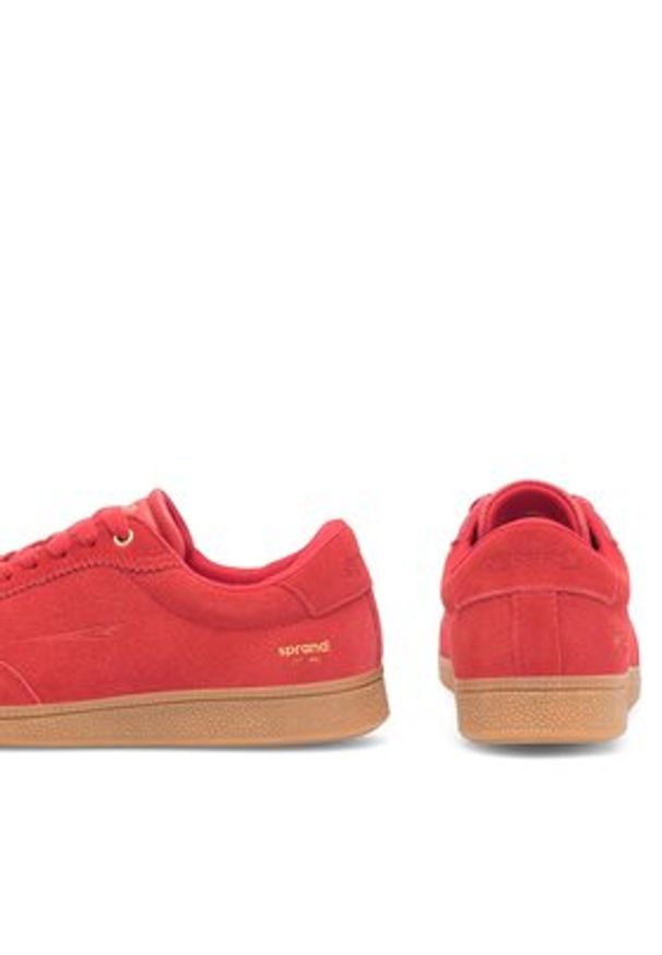 Sprandi Sneakersy RETROSTEMP MPRS-22M12313 Czerwony. Kolor: czerwony. Materiał: zamsz, skóra