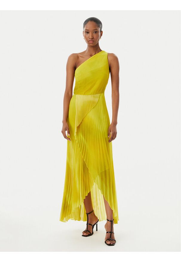 SIMONA CORSELLINI - Simona Corsellini Sukienka koktajlowa P26CEAB11301 Różowy Slim Fit. Kolor: różowy. Materiał: syntetyk. Styl: wizytowy