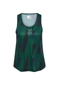Koszulka damska bez rękawów Hummel hmlCOURT. Kolor: zielony. Długość rękawa: bez rękawów. Sport: piłka nożna, fitness #1