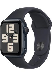 APPLE - Smartwatch Apple Watch SE 2023 GPS 40mm Midnight Alu Sport S/M Czarny (MR9X3QI/A). Rodzaj zegarka: smartwatch. Kolor: czarny. Styl: sportowy