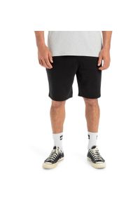 Quiksilver - Spodenki z elastyczną talią dla Mężczyzn SALT WATER Czarny. Kolor: brązowy, zielony, wielokolorowy. Materiał: materiał, poliester, bawełna. Długość: krótkie. Sezon: lato