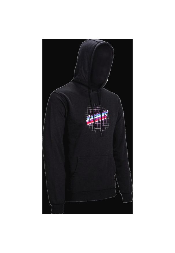 Bluza z kapturem LEATT Hoodie Core. Typ kołnierza: kaptur. Kolor: czarny