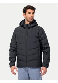 Jack Wolfskin Kurtka puchowa Colonius 1207431 Czarny Regular Fit. Kolor: czarny. Materiał: syntetyk #1