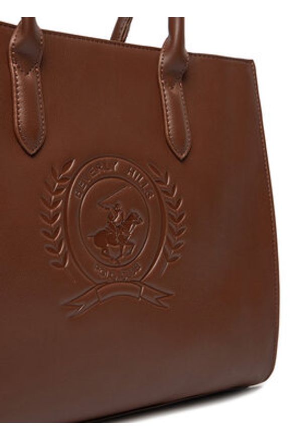 Beverly Hills Polo Club Torebka C-BHPC-L-008-08 Brązowy. Kolor: brązowy