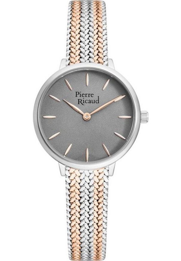Zegarek Pierre Ricaud Zegarek damski Pierre Ricaud P22121.R1R7Q srebrny. Kolor: srebrny