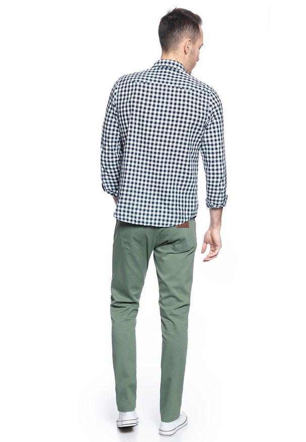 Wrangler - SPODNIE MĘSKIE WRANGLER LARSTON WREATH GREEN W18SF3G29 112127477