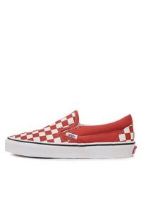 Vans Tenisówki Classic Slip-On VN000BVZ49X1 Czerwony. Zapięcie: bez zapięcia. Kolor: czerwony. Materiał: materiał #2