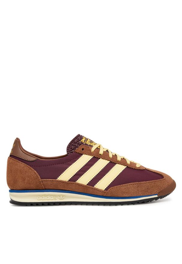 Adidas - adidas Sneakersy SL 72 OG IE3425 Brązowy. Kolor: brązowy. Materiał: skóra, zamsz