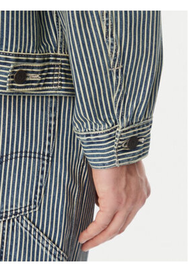 Levi's® Kurtka jeansowa Sunrise A4820-0016 Granatowy Loose Fit. Kolor: niebieski. Materiał: bawełna