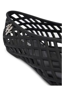 Karl Lagerfeld - KARL LAGERFELD Baleriny Jelly Ballet KL80036 Czarny. Kolor: czarny. Materiał: syntetyk #5