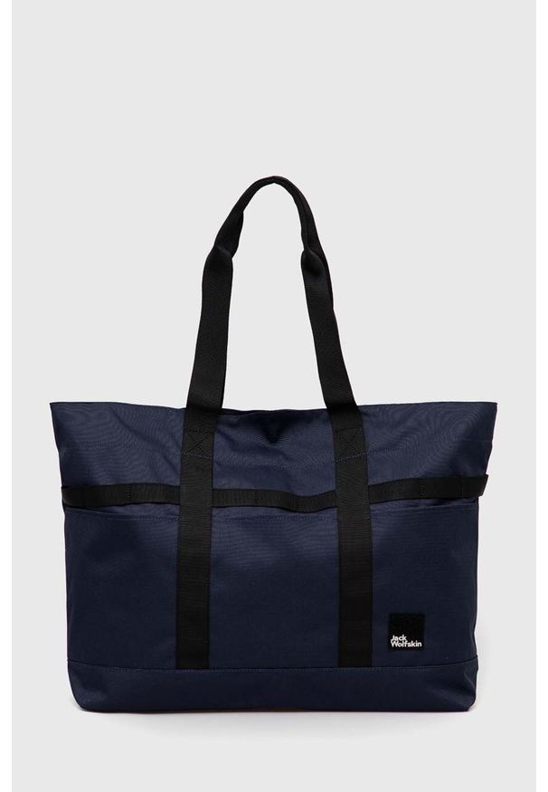 Jack Wolfskin torba 10 kolor granatowy. Kolor: niebieski