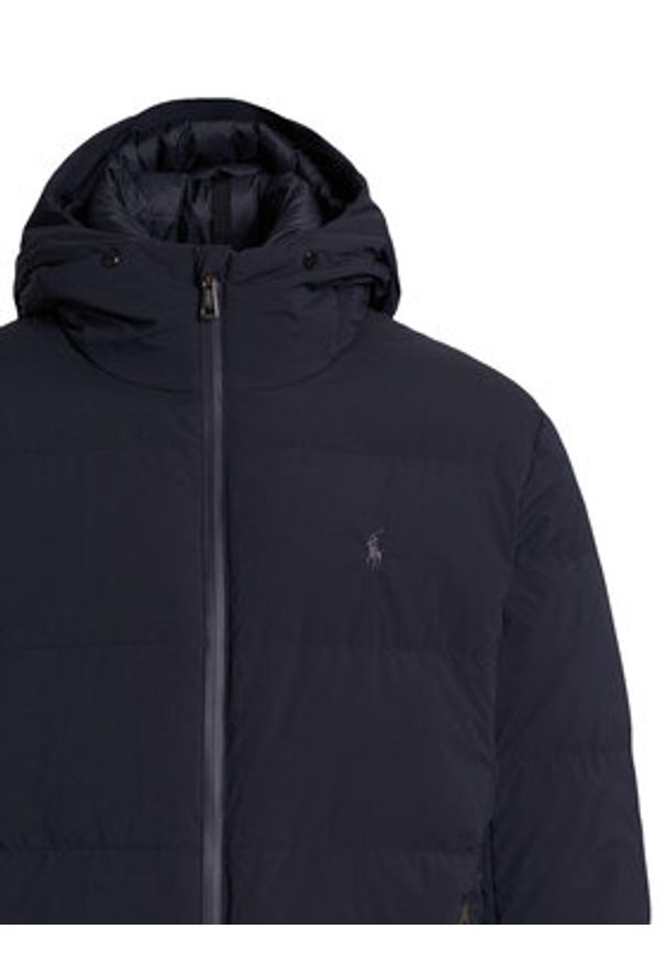 Polo Ralph Lauren Kurtka puchowa 710967773001 Granatowy Regular Fit. Typ kołnierza: polo. Kolor: niebieski. Materiał: syntetyk