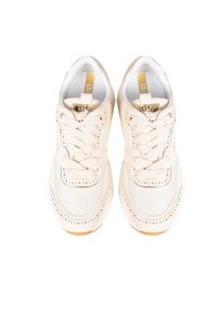 Liu Jo - Liu-Jo Sneakersy "Lily 17" | BA3081 EX170 | Kobieta | Kremowy, Złoty. Okazja: na co dzień. Kolor: wielokolorowy, kremowy, złoty. Materiał: materiał #5