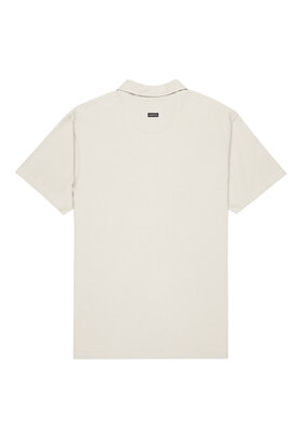 Quiksilver Polo Mw Pique Polo EQYKT04392 Beżowy Regular Fit. Typ kołnierza: polo. Kolor: beżowy. Materiał: bawełna