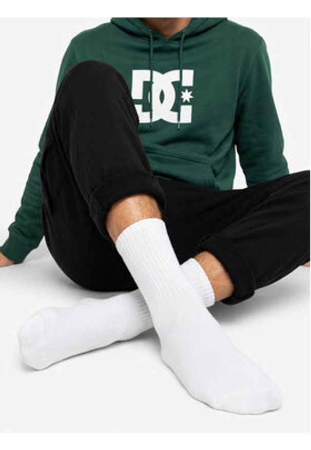 DC Shoes Skarpety długie AS_DC_02W_SS25 (3-PACK) Biały. Kolor: biały. Materiał: bawełna