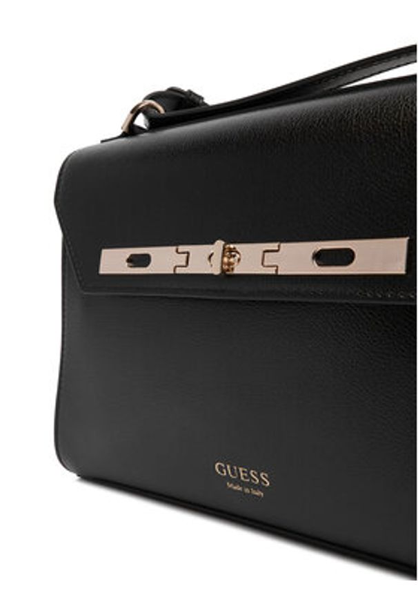 Guess Torebka HWAMGP L5476 Czarny. Kolor: czarny. Materiał: skórzane